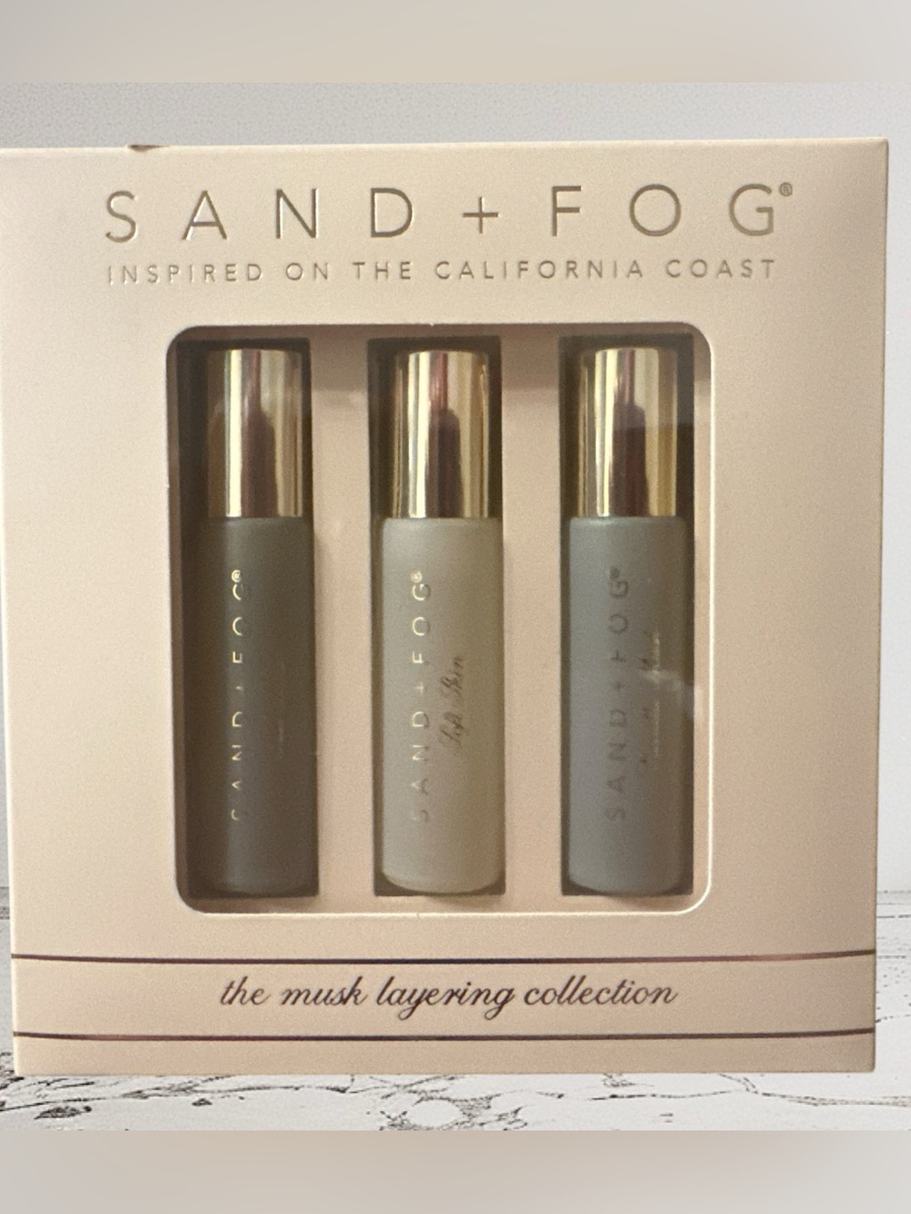 Sand + Fog Silk Musk, Soft Skin, Vanilla Musk Set